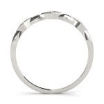 Fashion Wedding Ring, in Sterling Silver - 85016