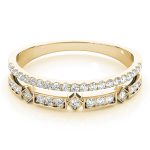 Fashion Wedding Ring, in Yellow Gold - 85018