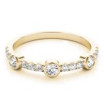 Fashion Wedding Ring, in Yellow Gold - 85023