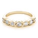 Fashion Wedding Ring, in Yellow Gold - 85024