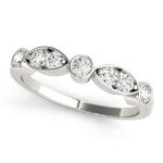 Fashion Wedding Ring, in Platinum - 85025