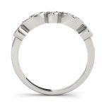 Fashion Wedding Ring, in Sterling Silver - 85025