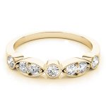 Fashion Wedding Ring, in Yellow Gold - 85025