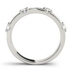 Fashion Wedding Ring, in Sterling Silver - 85027