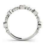 Fashion Wedding Ring, in Sterling Silver - 85028