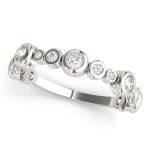 Fashion Wedding Ring, in Sterling Silver - 85031