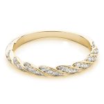 Fashion Wedding Ring, in Yellow Gold - 85032