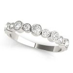 Fashion Wedding Ring, in Sterling Silver - 85034