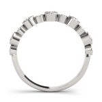 Fashion Wedding Ring, in Sterling Silver - 85034