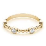 Fashion Wedding Ring, in Yellow Gold - 85036