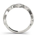 Fashion Wedding Ring, in Sterling Silver - 85037