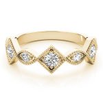 Fashion Wedding Ring, in Yellow Gold - 85037