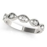 Fashion Wedding Ring, in Platinum - 85038