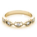 Fashion Wedding Ring, in Yellow Gold - 85038