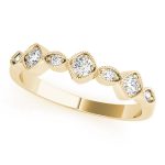 Stackable Wedding Ring, in Yellow Gold - 85043