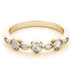 Stackable Wedding Ring, in Yellow Gold - 85043