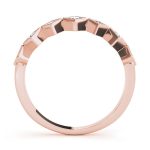 Stackable Wedding Ring, in Rose Gold - 85044