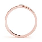 Tiara Fashion Ring, Round Shape, in Rose Gold - 84815