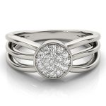 Cluster Fashion Ring, in Sterling Silver - 84869