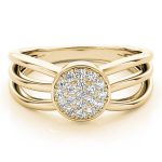 Cluster Fashion Ring, in Yellow Gold - 84869