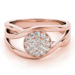 Diamond Fashion Ring, in Rose Gold - 84870