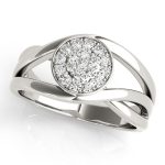 Diamond Fashion Ring, in Sterling Silver - 84870