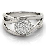 Diamond Fashion Ring, in Platinum - 84870