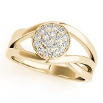 Diamond Fashion Ring, in Yellow Gold - 84870