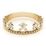 Crown Fashion Ring, in Yellow Gold - 84909