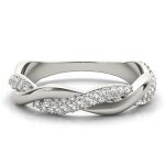 Diamond Wedding Ring, in Platinum - 51117