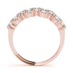 Fashion Wedding Ring, in Rose Gold - 84562