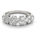 Fashion Wedding Ring, in Platinum - 84562