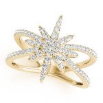 Diamond Fashion Ring, in Yellow Gold - 85058