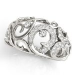 Diamond Fashion Ring, in White Gold - 85060