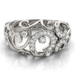 Diamond Fashion Ring, in Sterling Silver - 85060