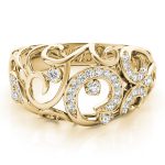 Diamond Fashion Ring, in Yellow Gold - 85060