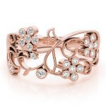 Diamond Fashion Ring, in Rose Gold - 85063