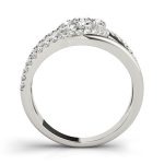 Diamond Fashion Ring, Round Shape, in Sterling Silver - 85091