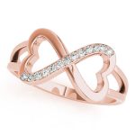 Infinity Fashion Ring, in Rose Gold - 84612