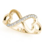 Infinity Fashion Ring, in Yellow Gold - 84612