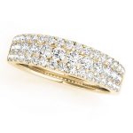 Diamond Wedding Ring, in Yellow Gold - 50831