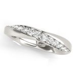 Diamond Wedding Ring, in Platinum - 51116