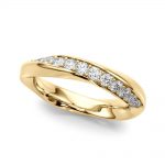 Diamond Wedding Ring, in Yellow Gold - 51116