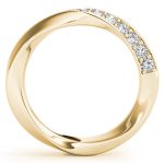 Diamond Wedding Ring, in Yellow Gold - 51116