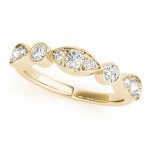 Fashion Wedding Ring, in Yellow Gold - 85026