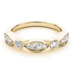 Fashion Wedding Ring, in Yellow Gold - 85026