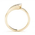 Diamond Wedding Ring, in Yellow Gold - 51123