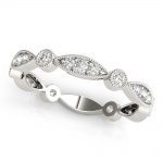 Stackable Wedding Ring, in Sterling Silver - 85109