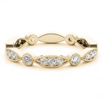 Stackable Wedding Ring, in Yellow Gold - 85109