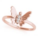 Diamond Fashion Ring, in Rose Gold - 85110